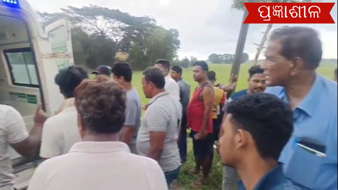 ବାଙ୍କୁଆଣୀ ମଠ ନିକଟରେ ବାଇକ୍ ଦୃର୍ଘଟଣା ବାଇକ୍ ଆରୋହି ଗୁରୁତର