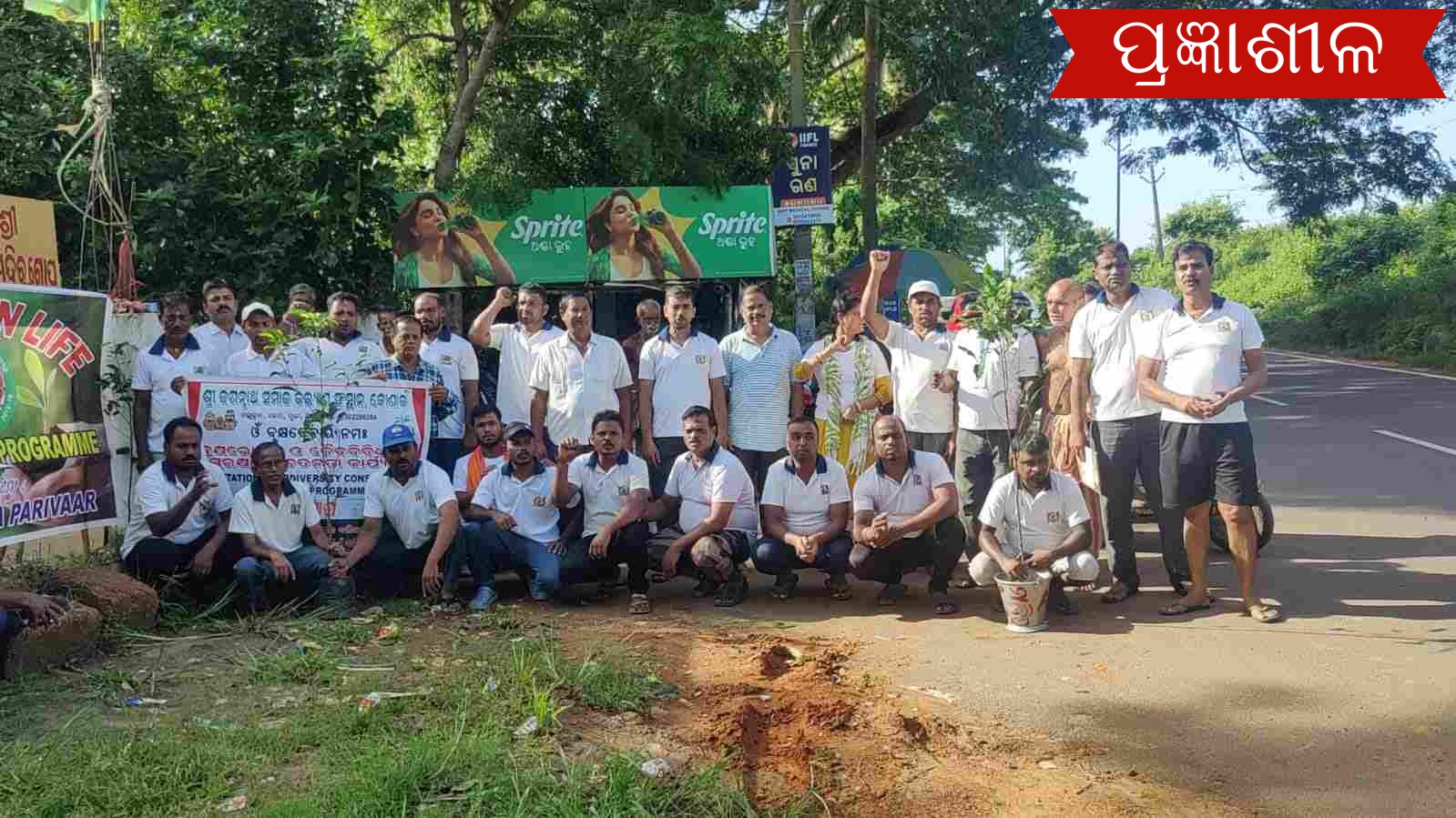 ଗୋପରେ ନିଃସ୍ଵାର୍ଥ ପରିବାର ପକ୍ଷରୁ ମେଗା ବୃକ୍ଷରୋପଣ କାର୍ଯ୍ୟକ୍ରମ ଅନୁଷ୍ଠିତ ।