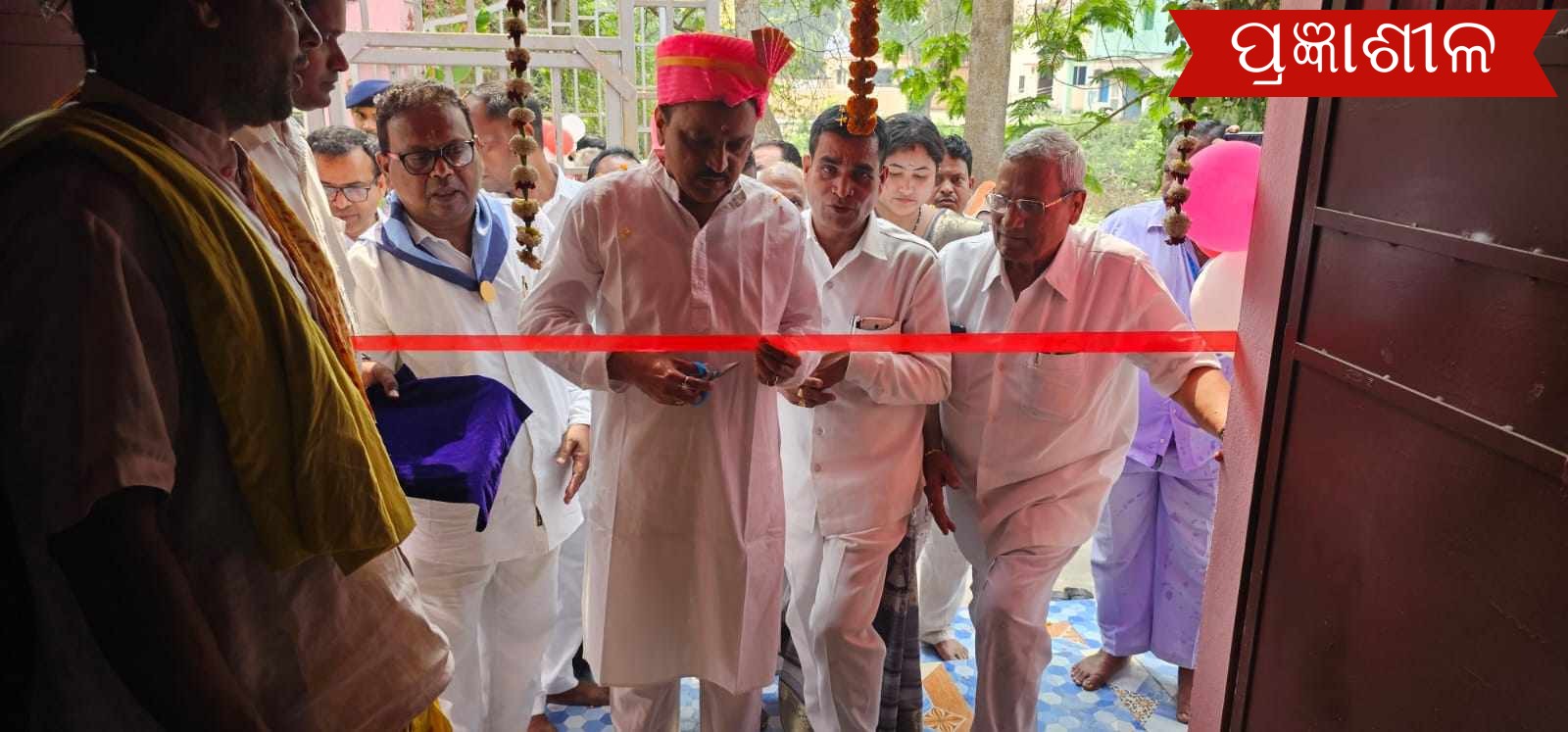 ପାରାଦୀପ ବନ୍ଦରାଧ୍ୟକ୍ଷ ପି.ଏଲ.ହରନାଦ ଙ୍କ ଦ୍ୱାରା  'ସାଇ ନିର୍ମଳ ଝର' ପ୍ରକଳ୍ପ ଉଦଘାଟିତ