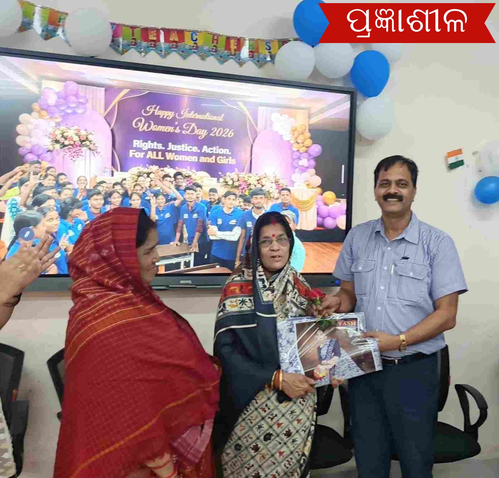 ଜେଏସଡବ୍ଲୁର 'ସମର୍ଥ ଯୁବ ବିକାଶ କେନ୍ଦ୍ର' ରେ  ମାଆ ମାନଙ୍କୁ ସମ୍ମାନ